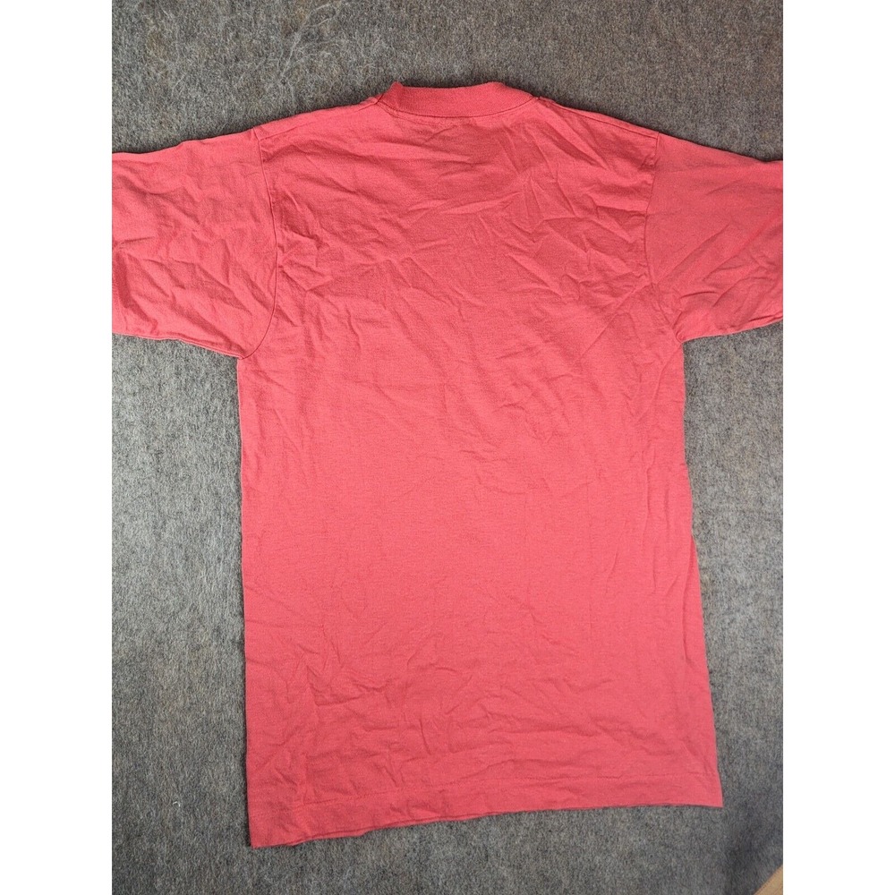 Vintage Weber Family Campout Shirt 1989 Medium Single Stitch Dad Screen Stars - Picture 5 of 7